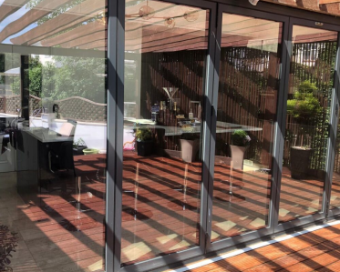 Domestic structural engineering worksite in Ilford, UK